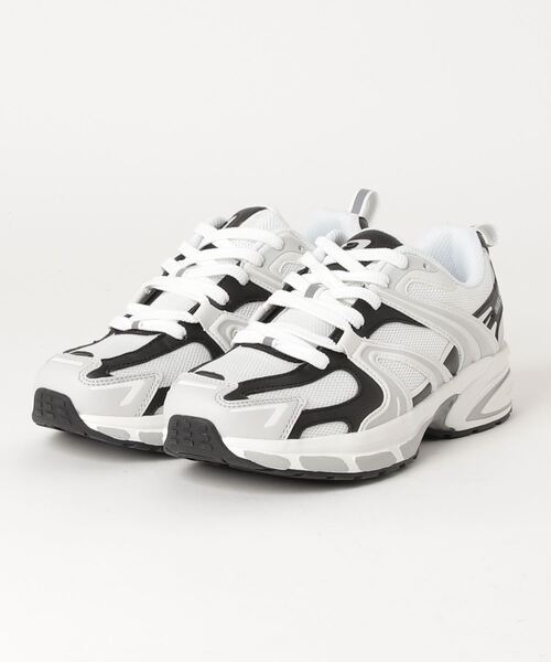 23.65（イーシプサムチョンユクオ）の「23.65/イーシプサムチョンユクオ  VISTA/ﾋﾞｽﾀ アグリーシューズ シンプルスニーカー 韓国（スニーカー・レディース・ブラック/グレー×ホワイト/ホワイト・25.0cm/23.0cm/24.0cm）」の3枚目の写真