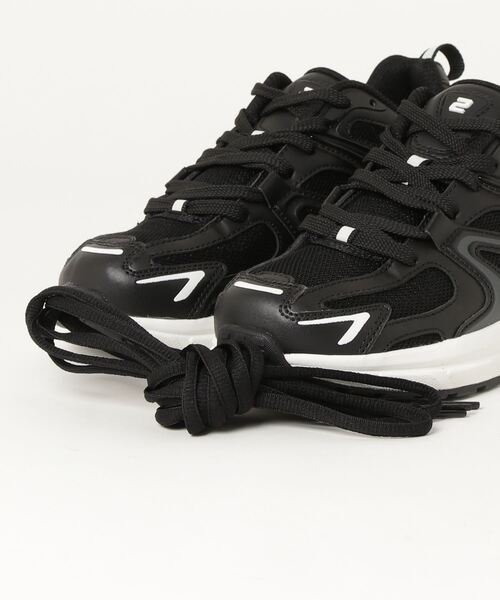 23.65（イーシプサムチョンユクオ）の「23.65/イーシプサムチョンユクオ  VISTA/ﾋﾞｽﾀ アグリーシューズ シンプルスニーカー 韓国（スニーカー・レディース・ブラック/グレー×ホワイト/ホワイト・25.0cm/23.0cm/24.0cm）」の7枚目の写真