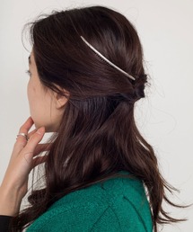 ロングメタリックヘアーコーム