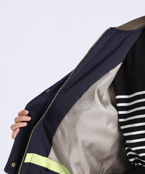 INED（イネド）の「《INED30th×スタイリスト・安西こずえ》MA-1ディテールブルゾン（MA-1・レディース・カーキ/ネイビー・9号）」の15枚目の写真