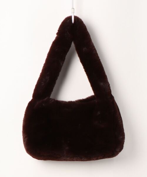 Lui's（ルイス）の「フェイクレッキスファーハンドバッグ（ハンドバッグ・レディース・ブラウン/グレー/グリーン・FREE）」の13枚目の写真