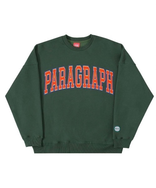 Paragraph（パラグラフ）の「【PARAGRAPH】ARCH LOGO SWEAT SHIRT（スウェット・メンズ・ライトイエロー/チャコール/グリーン/杢グレー/ネイビー・ONE SIZE）」の4枚目の写真