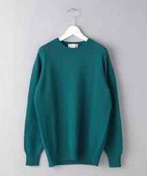 ＜WILLIAM LOCKIE（ウィリアム ロッキー）＞ カシミヤ クルーネック ニット