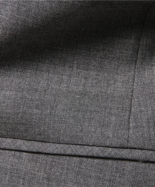 BEAMS BOY（ビームスボーイ）の「BEAMS BOY / ウール トロ 3ボタン ブレザー 15SS（テーラードジャケット・レディース・グレー/ネイビー・1/0）」の9枚目の写真