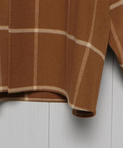 H BEAUTY&YOUTH UNITED ARROWS(エイチビューティーアンドユースユナイテッドアローズ)の「<H>STOLE CHECK SHIRT/シャツ(シャツ/ブラウス・メンズ・クリーム/ケリー/ブラウン・S/M/XS/L)」の8枚目の写真