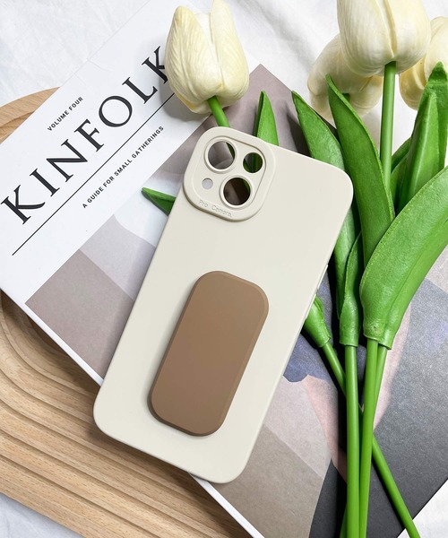 shopnikoniko（ショップニコニコ）の「iPhoneケース スマホケース iPhone16ケース ラテカラー スタンド 韓国 グリップ iPhone 13 14 15（スマホケース/カバー・レディース・ブラウン/ホワイト・iPhone 11/iPhone 11 Pro/iPhone 12/iPhone 12 Pro/iPhone 13/iPhone 13 Pro/iPhone 13 Pro Max/H/I/J/iPhone 14 Plus/iPhone 14/iPhone 14 Pro/iPhone 14 Pro Max/iPhone 15/iPhone 15 Pro/iPhone 15 Pro Max/iPhone 16 Pro/iPhone 16 Pro Max/iPhone 16）」の9枚目の写真