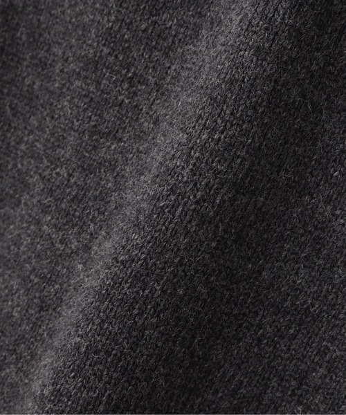 N.（N. Natural Beauty Basic）（エヌエヌナチュラルビューティーベーシック）の「ウール混ケーブルレイヤード風ニットミニワンピース（ワンピース・レディース・グレー/ホワイト/ライトグリーン・MEDIUM）」の15枚目の写真