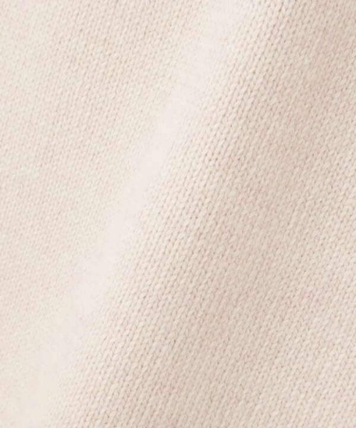 N.（N. Natural Beauty Basic）（エヌエヌナチュラルビューティーベーシック）の「ウール混ケーブルレイヤード風ニットミニワンピース（ワンピース・レディース・グレー/ホワイト/ライトグリーン・MEDIUM）」の4枚目の写真