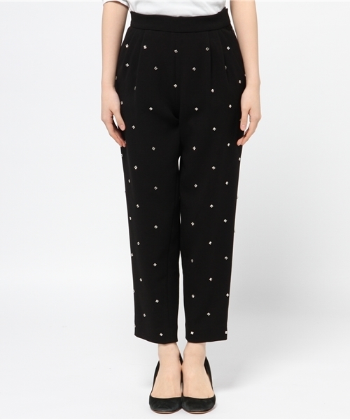 Khaju（カージュ）の「★★Khaju:ビジューパンツ（その他パンツ・レディース・チャコールグレー/ブラック・26/27）」の3枚目の写真