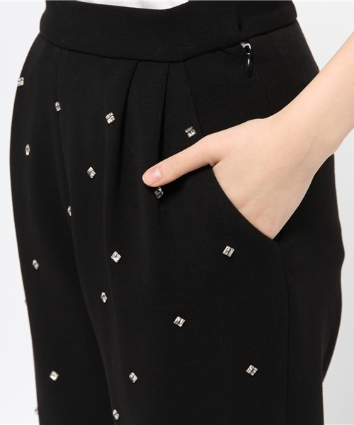 Khaju（カージュ）の「★★Khaju:ビジューパンツ（その他パンツ・レディース・チャコールグレー/ブラック・26/27）」の8枚目の写真