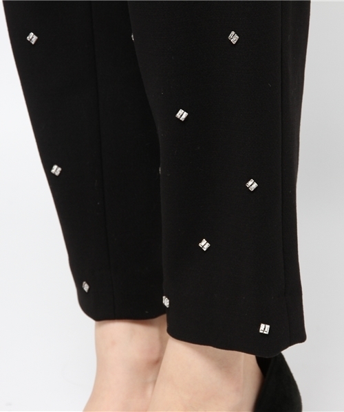 Khaju（カージュ）の「★★Khaju:ビジューパンツ（その他パンツ・レディース・チャコールグレー/ブラック・26/27）」の9枚目の写真