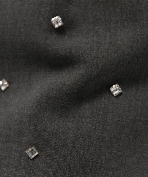 Khaju（カージュ）の「★★Khaju:ビジューパンツ（その他パンツ・レディース・チャコールグレー/ブラック・26/27）」の12枚目の写真