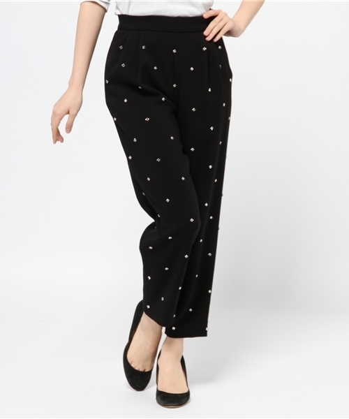 Khaju（カージュ）の「★★Khaju:ビジューパンツ（その他パンツ・レディース・チャコールグレー/ブラック・26/27）」の16枚目の写真