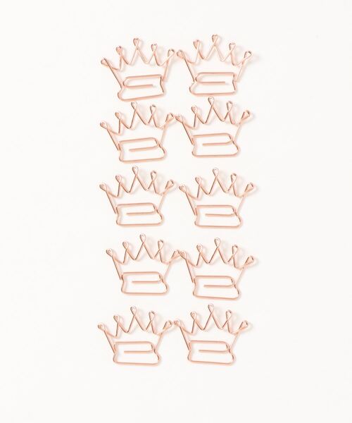 yururira（ユルリラ）の「モチーフメッキクリップ 10個入り（ステーショナリー・レディース・A/B/C/D/E/F/G/H/I/J/K/L/M/N/O/P/Q/R/S/T・FREE）」の18枚目の写真