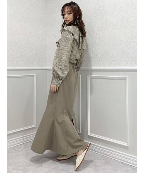 dazzlin（ダズリン）の「ラッフルカラーブラウス（シャツ/ブラウス