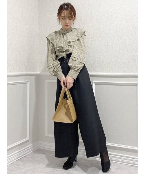 dazzlin（ダズリン）の「ラッフルカラーブラウス（シャツ/ブラウス