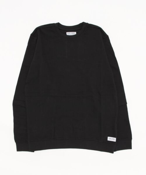 CREW/BANKS(バンクス)シンプルデザインリラックスフィットスウェットトレーナー