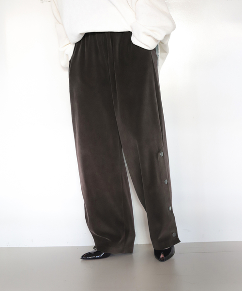 CITYSHOP(シティーショップ)の「COTTON VELOUR パンツ(その他パンツ・レディース・ベージュ/グレー・38/36)」の18枚目の写真
