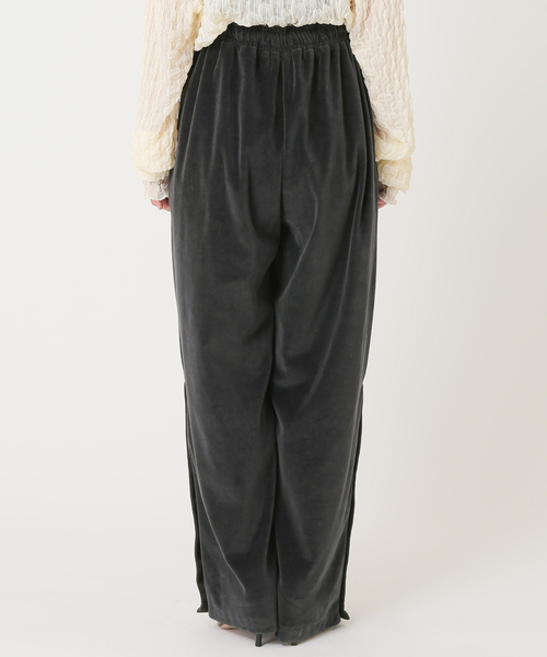 CITYSHOP(シティーショップ)の「COTTON VELOUR パンツ(その他パンツ・レディース・ベージュ/グレー・38/36)」の7枚目の写真