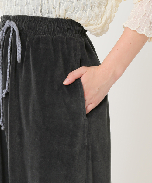 CITYSHOP(シティーショップ)の「COTTON VELOUR パンツ(その他パンツ・レディース・ベージュ/グレー・38/36)」の10枚目の写真