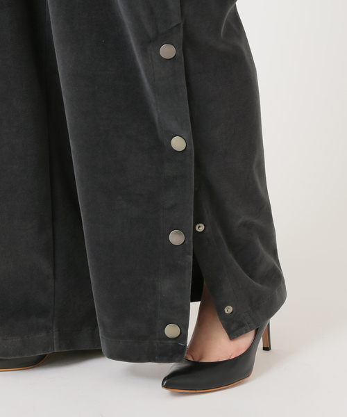 CITYSHOP(シティーショップ)の「COTTON VELOUR パンツ(その他パンツ・レディース・ベージュ/グレー・38/36)」の12枚目の写真