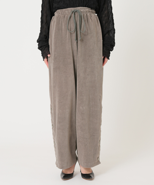 CITYSHOP(シティーショップ)の「COTTON VELOUR パンツ(その他パンツ・レディース・ベージュ/グレー・38/36)」の15枚目の写真