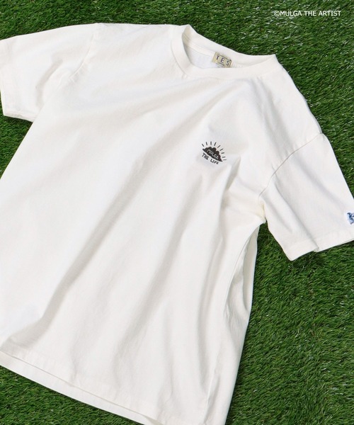 The Endless Summer（エンドレスサマー）の「TES×MULGA THE LIFE T-001 / Tシャツ（Tシャツ/カットソー・メンズ・ホワイト/ベージュ・LARGE/X-LARGE/SMALL/MEDIUM）」の5枚目の写真