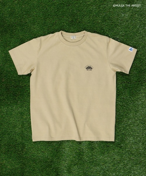 The Endless Summer（エンドレスサマー）の「TES×MULGA THE LIFE T-001 / Tシャツ（Tシャツ/カットソー・メンズ・ホワイト/ベージュ・LARGE/X-LARGE/SMALL/MEDIUM）」の10枚目の写真