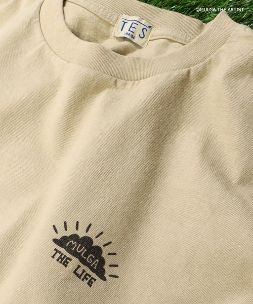 The Endless Summer（エンドレスサマー）の「TES×MULGA THE LIFE T-001 / Tシャツ（Tシャツ/カットソー・メンズ・ホワイト/ベージュ・LARGE/X-LARGE/SMALL/MEDIUM）」の18枚目の写真