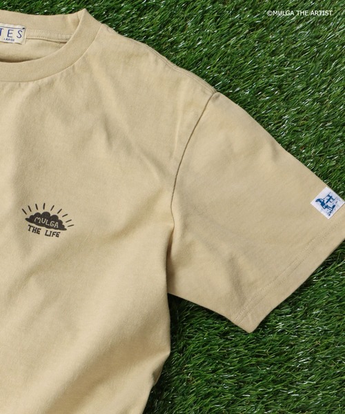 The Endless Summer（エンドレスサマー）の「TES×MULGA THE LIFE T-001 / Tシャツ（Tシャツ/カットソー・メンズ・ホワイト/ベージュ・LARGE/X-LARGE/SMALL/MEDIUM）」の19枚目の写真