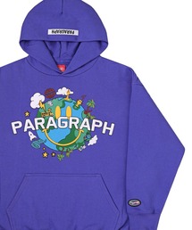 Paragraph | 【PARAGRAPH/パラグラフ】 スマイルアースフーディー / PARAGRAPH 21F/W SMILE EARTH HOOD NO.17(パーカー)