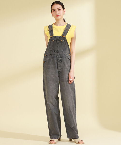 Ray BEAMS(レイビームス)の「Lee / ヴィンテージ オーバーオール(サロペット/オーバーオール・レディース・ブラック・X-SMALL/SMALL)」の3枚目の写真