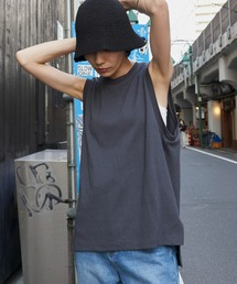 ヘビーウェイトオーバーサイズタンクトップ