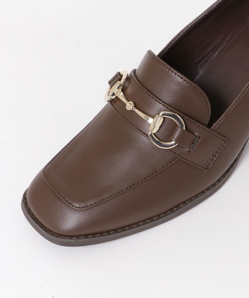 SENSE OF PLACE by URBAN RESEARCH(センスオブプレイスバイアーバンリサーチ)の「ビットヒールローファー(ローファー・レディース・ブラック/ブラウン/ブラック系その他・SMALL/MEDIUM/LARGE)」の7枚目の写真