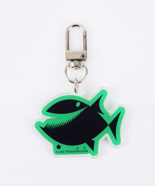 A Line Fish Keyring ステーショナリー Aland エーランド のファッション通販 Zozotown