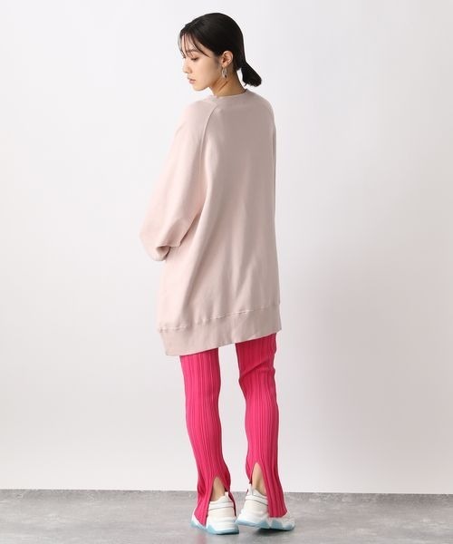 JEANASIS（ジーナシス）の「12Gランダムリブパンツ/272714（その他パンツ・レディース・ブラック/パープル/ブラウン/ピンク/ライトグリーン・SMALL/MEDIUM）」の8枚目の写真