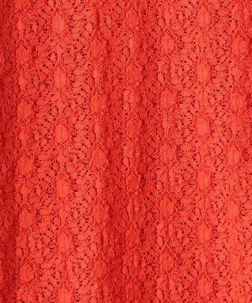 BEAUTY&YOUTH UNITED ARROWS（ビューティーアンドユースユナイテッドアローズ）の「BY レース ハイネック プルオーバー -ウォッシャブル-◆（Tシャツ/カットソー・レディース・ブラック/オフホワイト/オレンジ・FREE）」の19枚目の写真