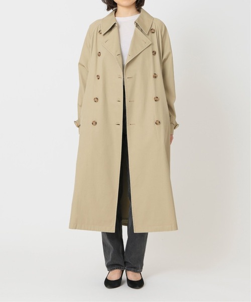 JOURNAL STANDARD relume（ジャーナルスタンダード　レリューム）の「《追加》コットンツイルトレンチコート◆（トレンチコート・レディース・ベージュ・36/38）」の16枚目の写真