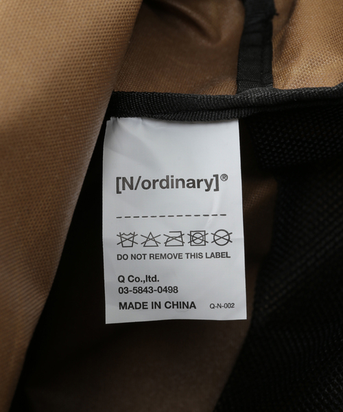 B.C STOCK(ベーセーストック)の「【NORDINARY/ノーディナリー】別注 PEDAYPACK(バックパック/リュック・メンズ・ブラック/ブラウン・FREE)」の18枚目の写真
