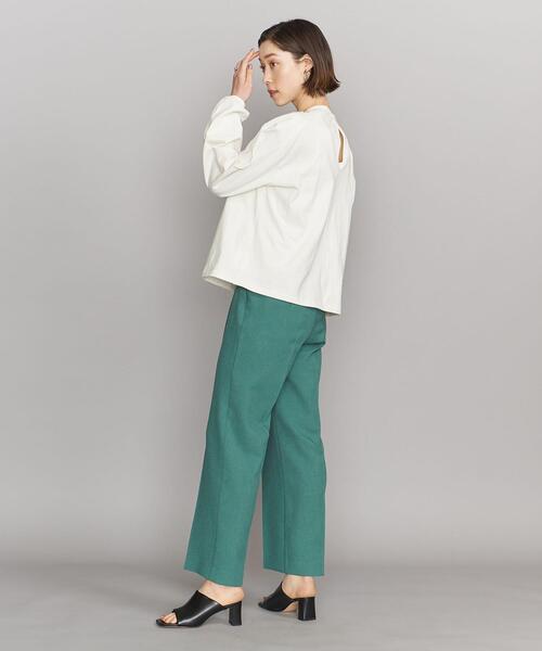 automills(オートミルズ)の「【別注】<automills>バックホール オーバーカットソー(Tシャツ/カットソー・レディース・ホワイト/ピンク/ダークグレー・FREE)」の8枚目の写真