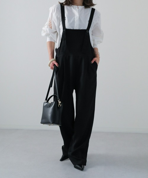 sakishimatokyo（サキシマトーキョー）の「オーバーオール（サロペット/オーバーオール・レディース・ブラック/ネイビー/モカ・FREE）」の2枚目の写真