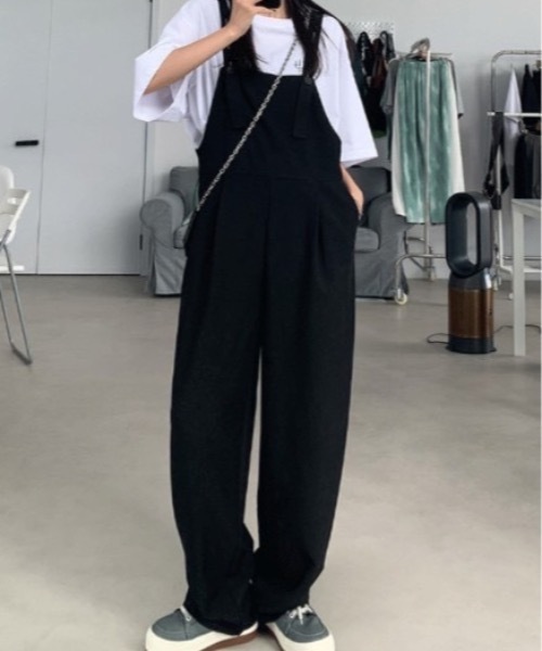 sakishimatokyo（サキシマトーキョー）の「オーバーオール（サロペット/オーバーオール・レディース・ブラック/ネイビー/モカ・FREE）」の5枚目の写真