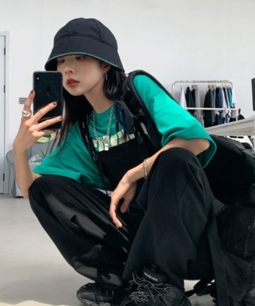 sakishimatokyo（サキシマトーキョー）の「オーバーオール（サロペット/オーバーオール・レディース・ブラック/ネイビー/モカ・FREE）」の8枚目の写真