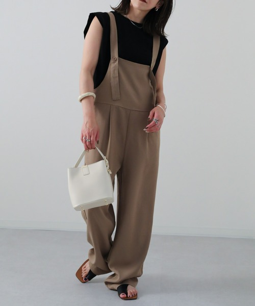 sakishimatokyo（サキシマトーキョー）の「オーバーオール（サロペット/オーバーオール・レディース・ブラック/ネイビー/モカ・FREE）」の11枚目の写真