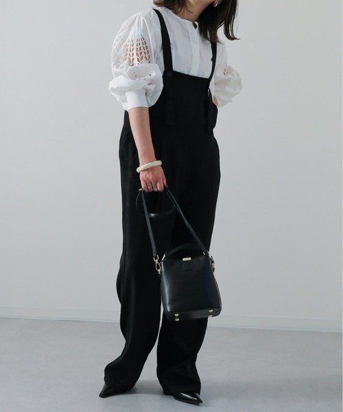 sakishimatokyo（サキシマトーキョー）の「オーバーオール（サロペット/オーバーオール・レディース・ブラック/ネイビー/モカ・FREE）」の9枚目の写真