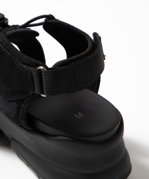 WEGO（ウィゴー）の「WEGO/ボリュームスポーツサンダル（サンダル・レディース・ホワイト/ブラック・MEDIUM/LARGE）」の7枚目の写真