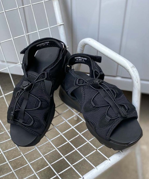 WEGO（ウィゴー）の「WEGO/ボリュームスポーツサンダル（サンダル・レディース・ホワイト/ブラック・MEDIUM/LARGE）」の19枚目の写真