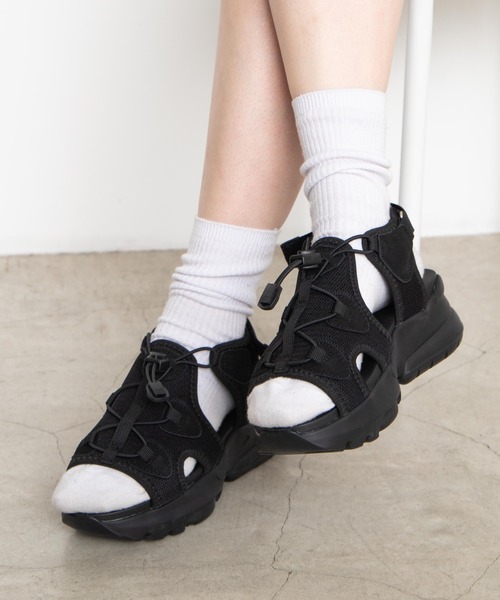 WEGO（ウィゴー）の「WEGO/ボリュームスポーツサンダル（サンダル・レディース・ホワイト/ブラック・MEDIUM/LARGE）」の21枚目の写真