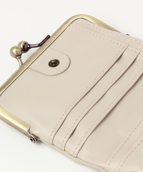 studio CLIP（スタディオクリップ）の「がま口ソフト財布（財布・レディース・ブラウン/グリーン/アイボリー/サックスブルー/ピンク・FREE）」の20枚目の写真