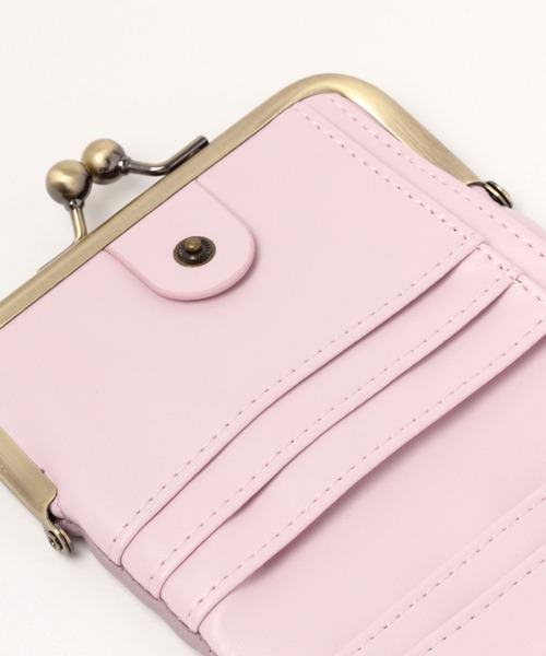 studio CLIP（スタディオクリップ）の「がま口ソフト財布（財布・レディース・ブラウン/グリーン/アイボリー/サックスブルー/ピンク・FREE）」の21枚目の写真